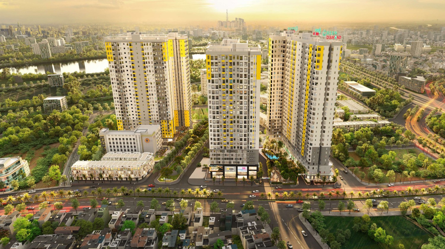 phoi canh green diamond bcons city 1