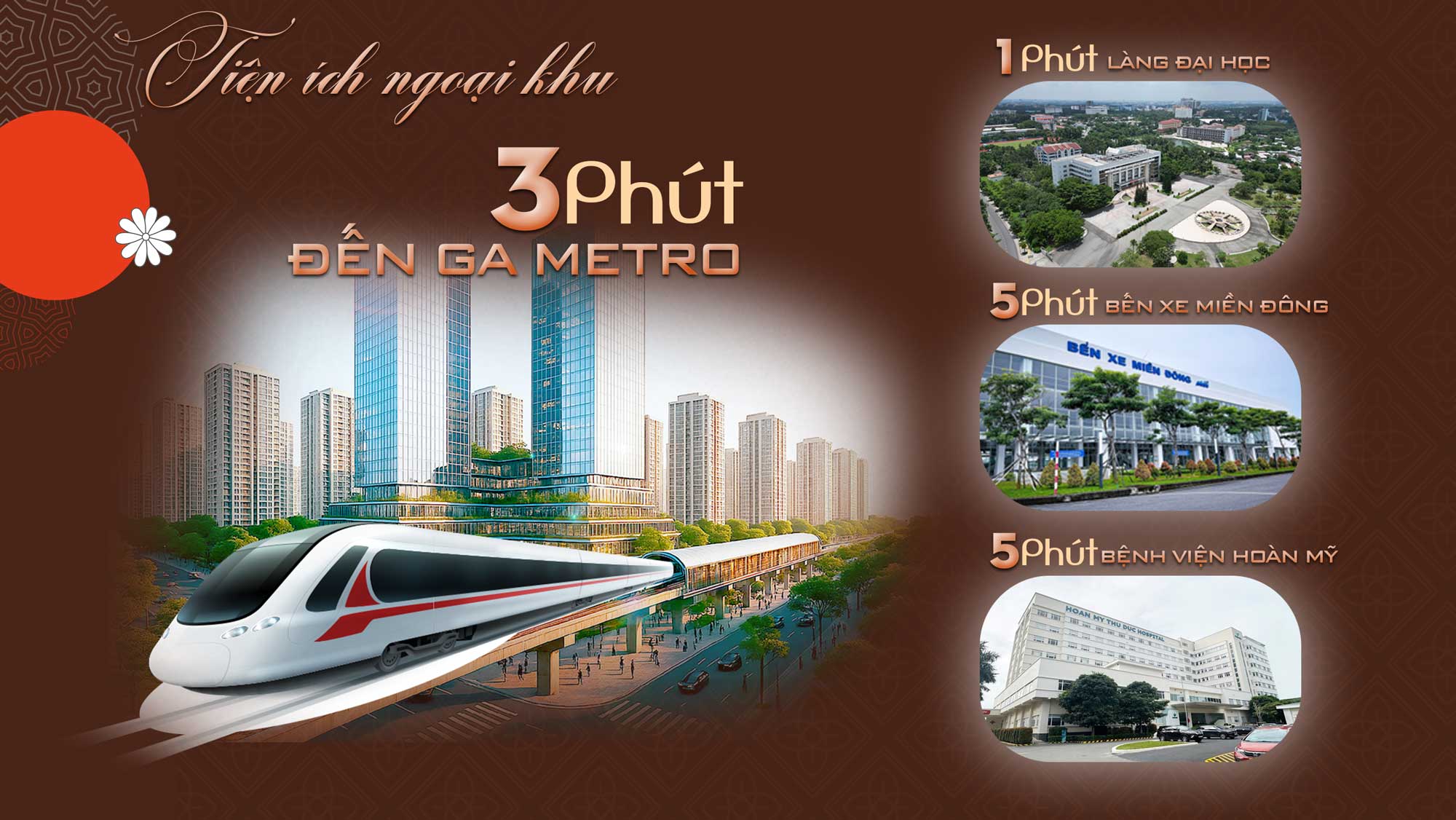 3 phút kết nối Metro từ dự án 3 phút kết nối Metro từ dự án