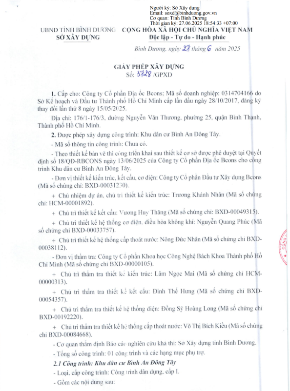 giay phep xay dung bcons center city