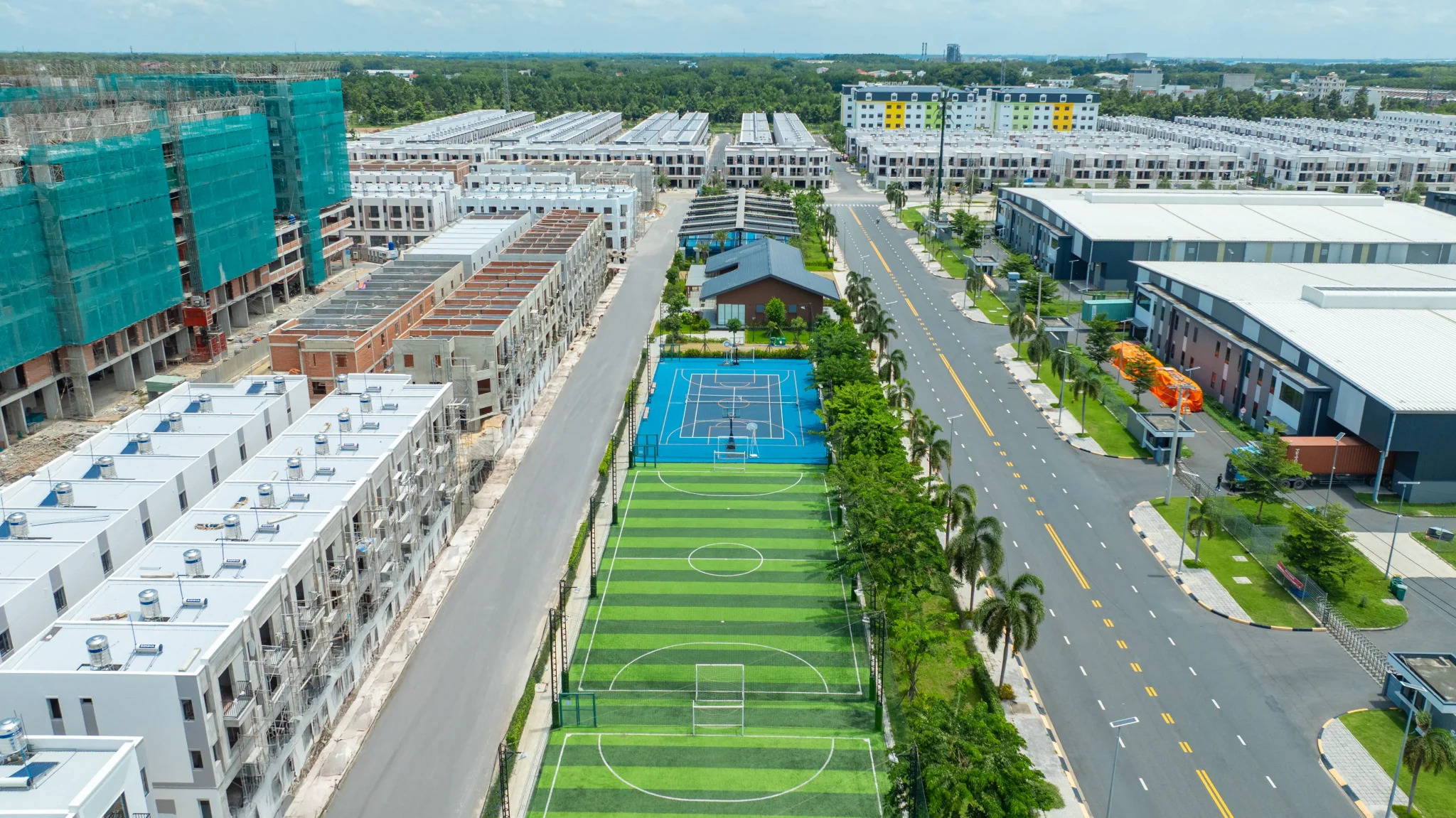 Tổ hợp thể thao và clubhouse tại K-Home New City Bình Dương