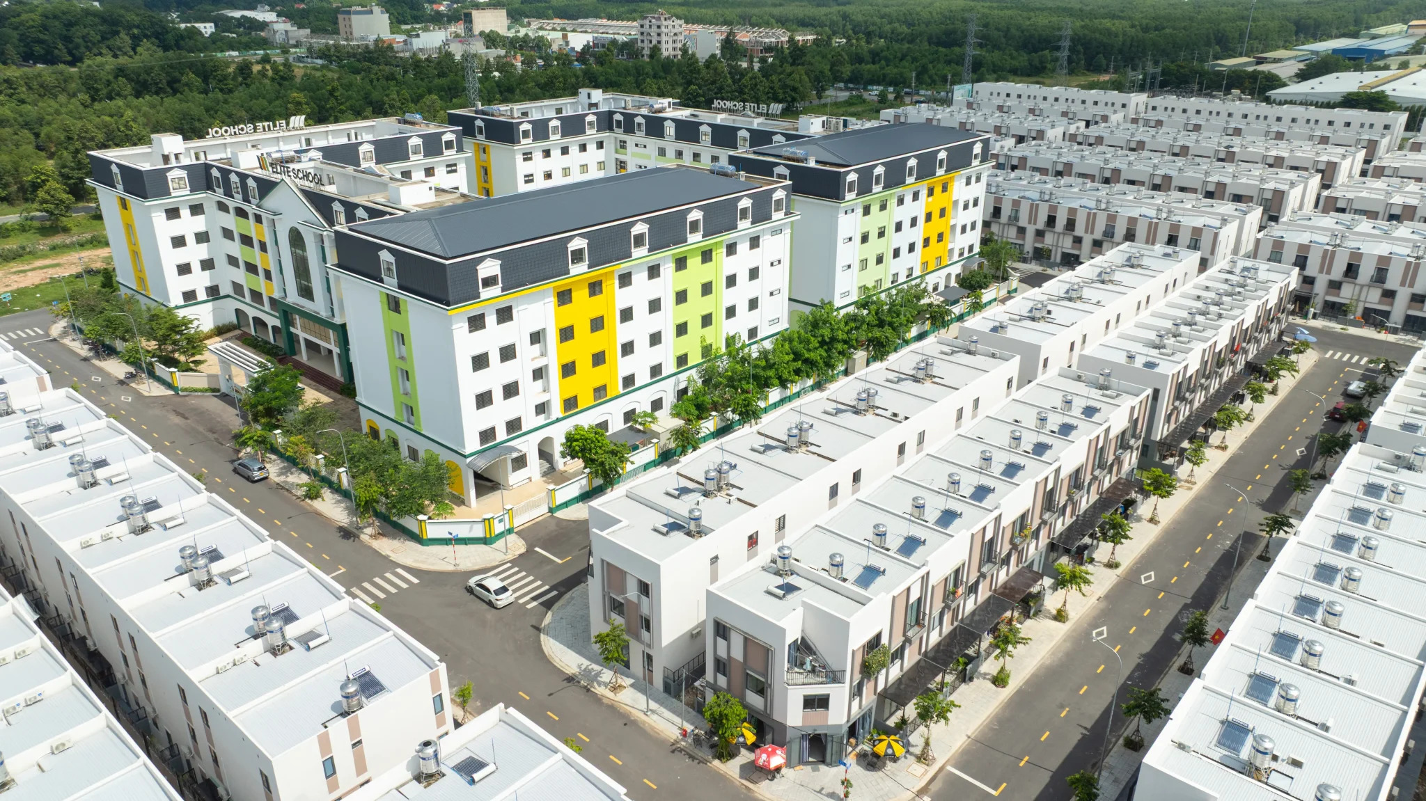 Trường Elite School bên trong K-Home New City.